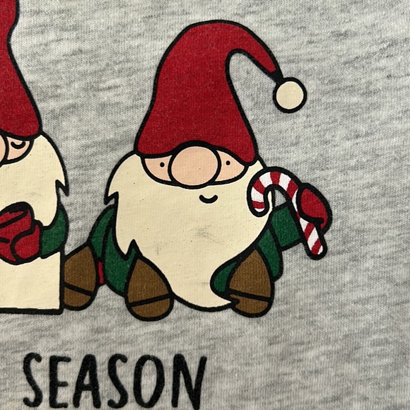 Holiday Time Christmas Gnome Top - Picture 3 of 7